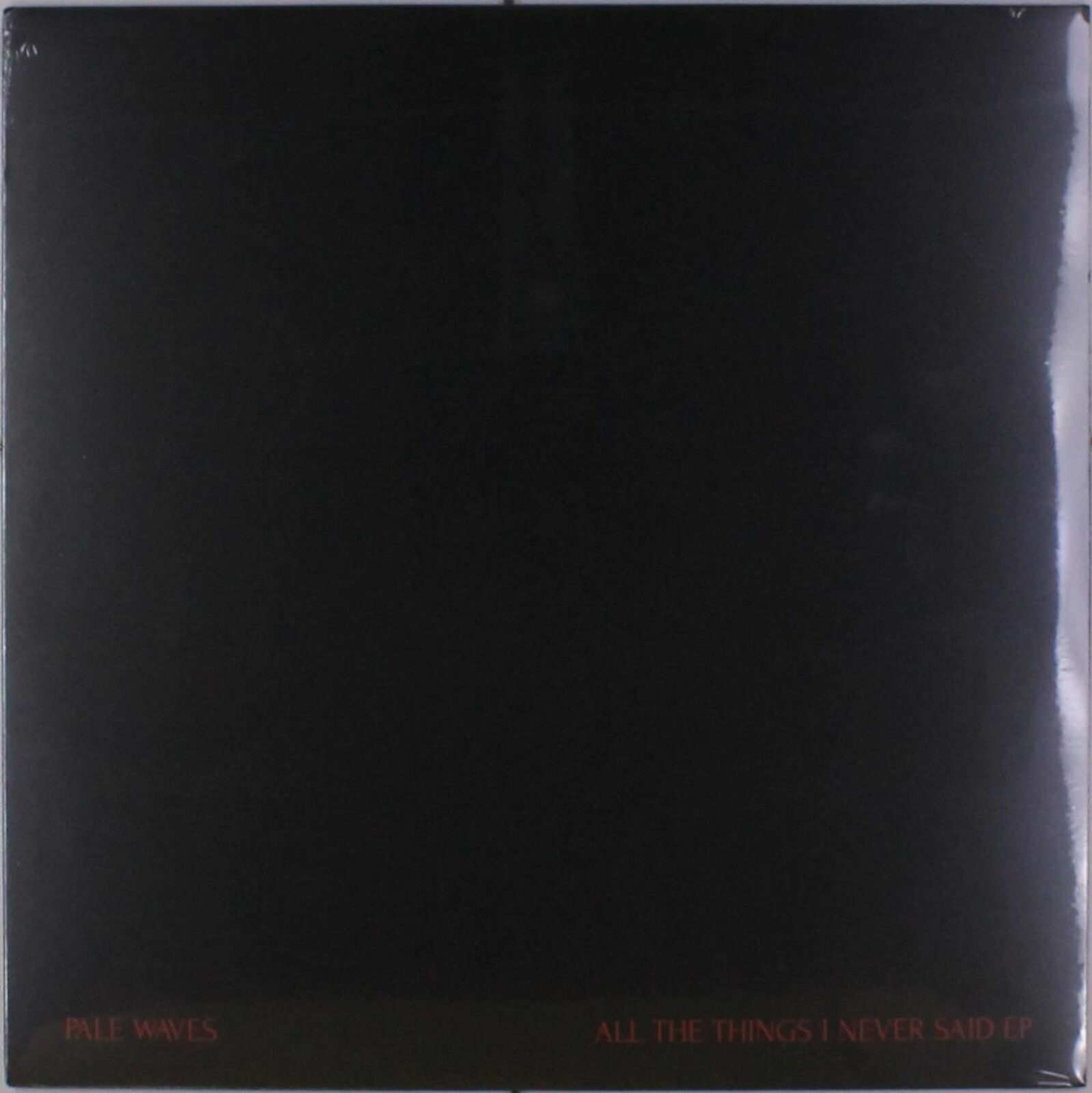 ALL THE THINGS I NEVER SAID - EP