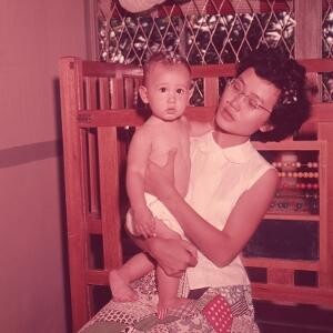 HOUSE WITH THE BLUE DOOR