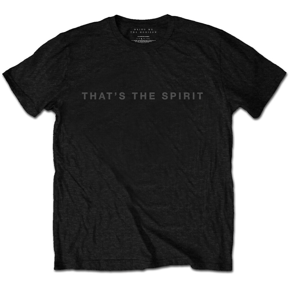 Bring me the horizon tričko That's the Spirit Čierna S