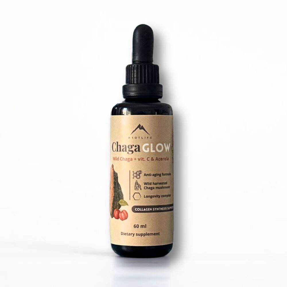 Chagaglow tinktúra s vitamínom C,B6 a B12 Hrotlife 60ml
