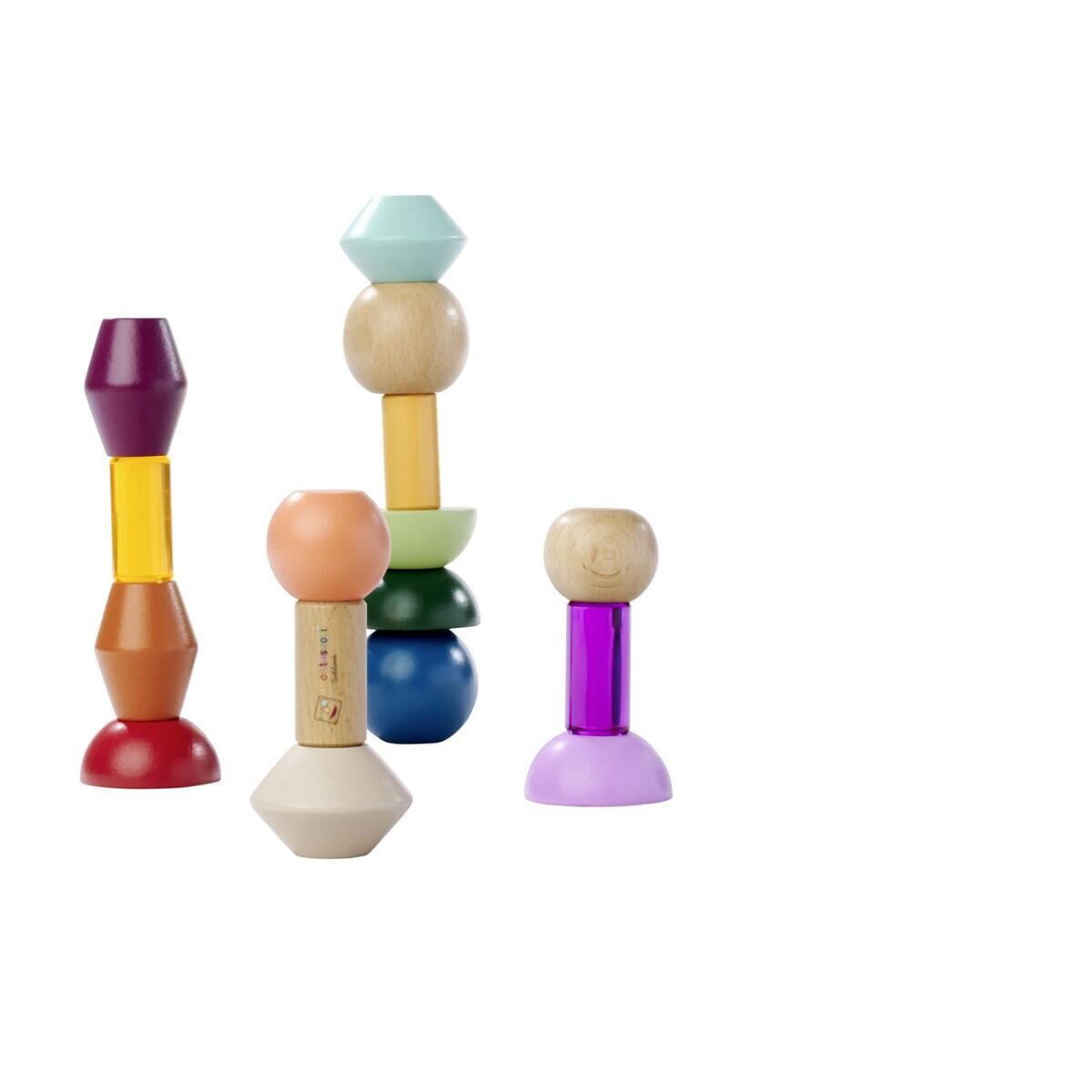 Eichhorn Montessori Stohovacie bloky