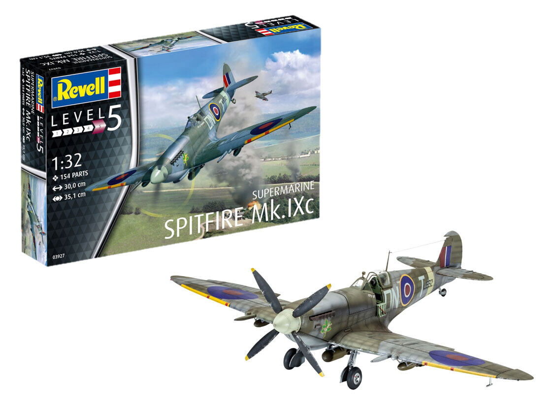 Revell Plastic ModelKit lietadlo 03927 - Spitfire Mk.IXC (1:32)