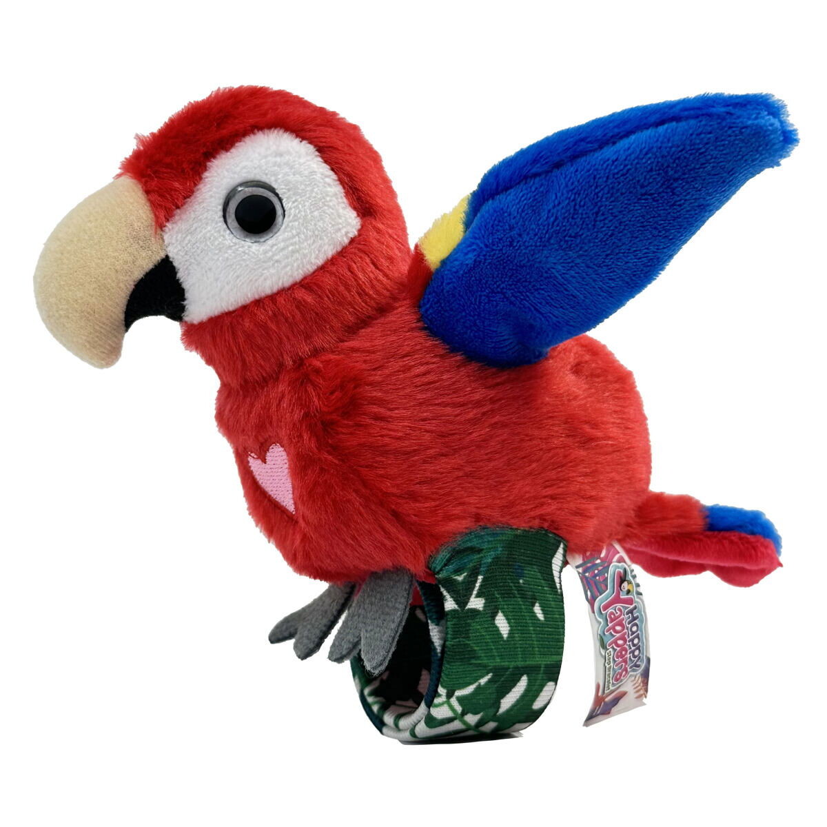 STEPPOS Happy Yappers Papagáj - červený