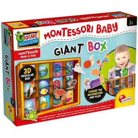 71103164 Lisciani MONTESSORI BABY VEĽKÝ BOX - poškodený obal