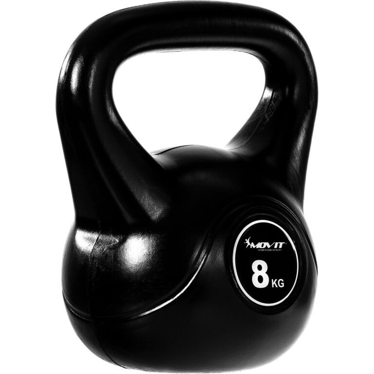 MOVIT Kettlebell plast/beton 8 kg