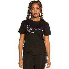 Ženské tričko Karl Kani WMNS Small Signature Essential OS Tee black - XS