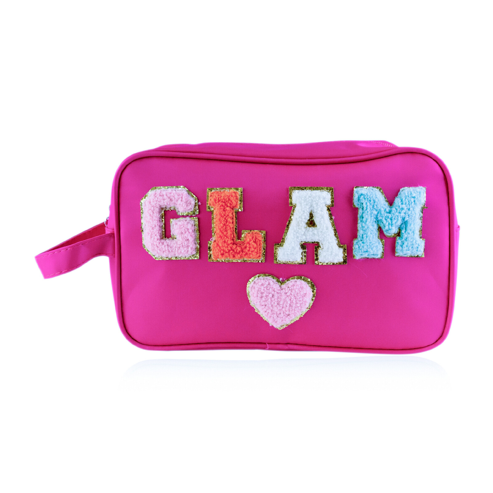 Accentra Kozmetická taštička s nášivkou GLAM