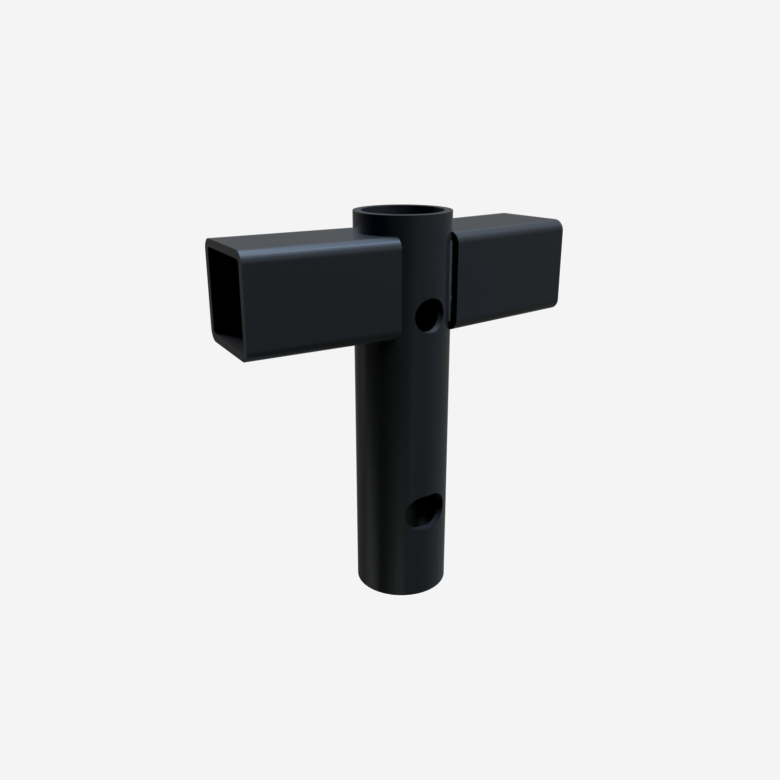 Náhradné spojenie v tvare T (stĺpik, noha, rám) na interiérovú trampolínu 140