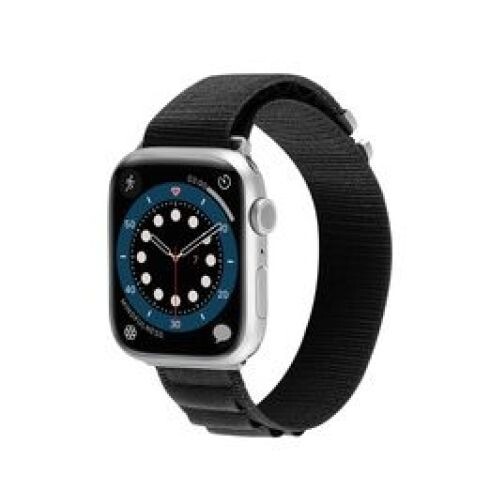 Aiino - Vertical Band for Apple Watch (1-10 Series) 42-49 mm - Black AIBANHOL-BK