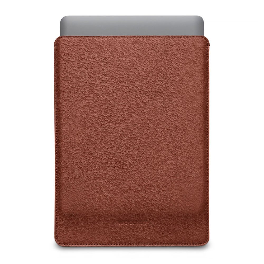 Woolnut Leather Sleeve for Macbook ProAir 13 - Cognac WNUT-MBP13-S-119-CB