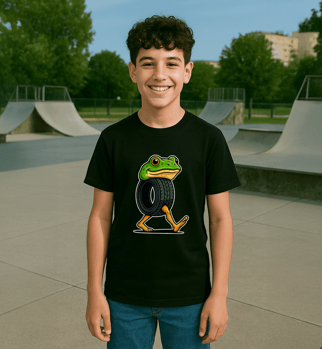 Boneca Ambalabu tričko čierne - Italian Brainrot - 5XS (116)