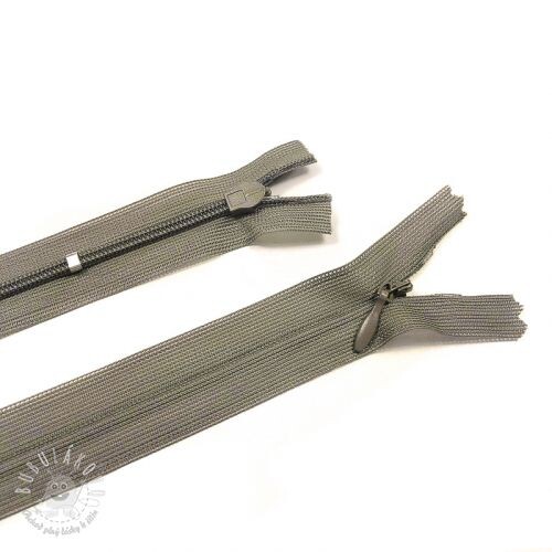 Zips krytý nastaviteľný 60 cm taupe