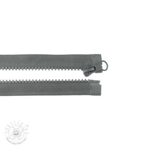 Zips deliteľný 75 cm anthracite