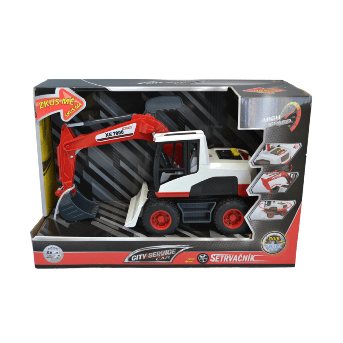 City Service Car Bagr 1:12