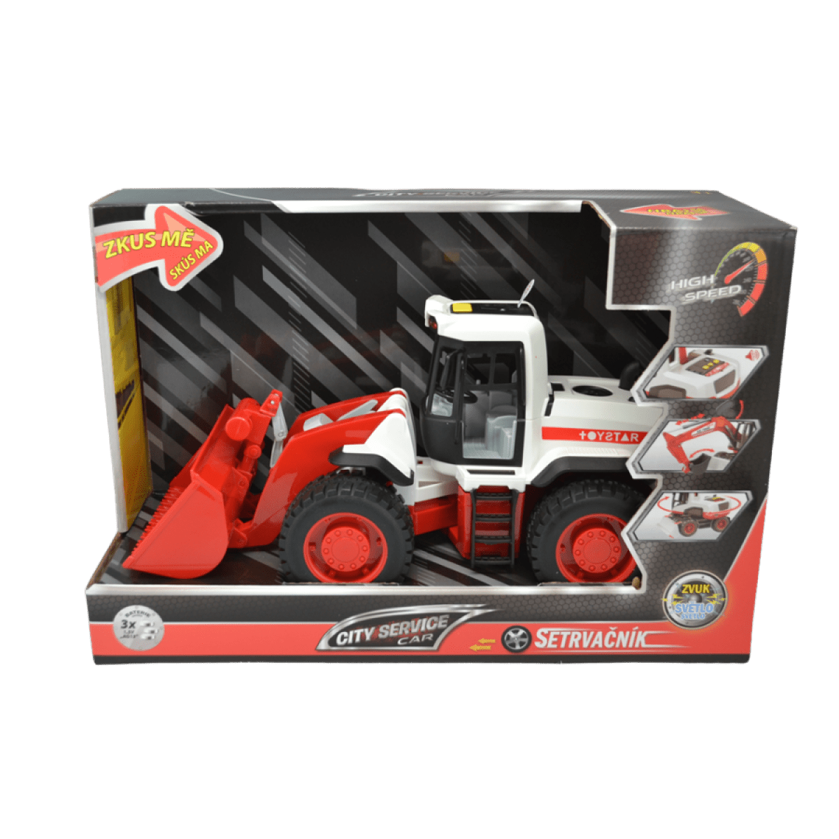 City Service Car Buldozer 1:12