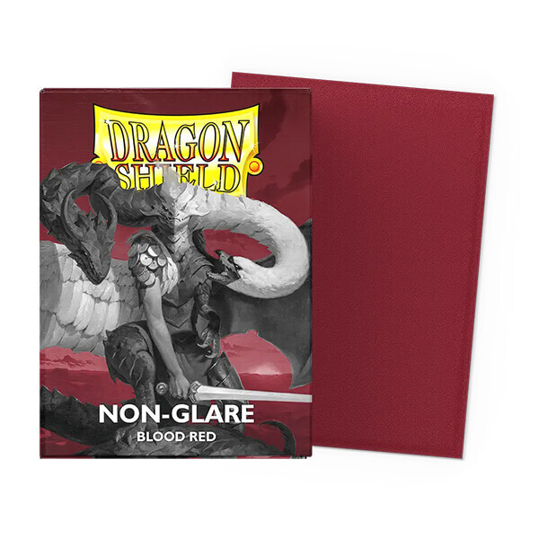 Dragon Shield Obaly na karty Dragon Shield Matte Sleeves - Blood Red Non-Glare - 100 ks