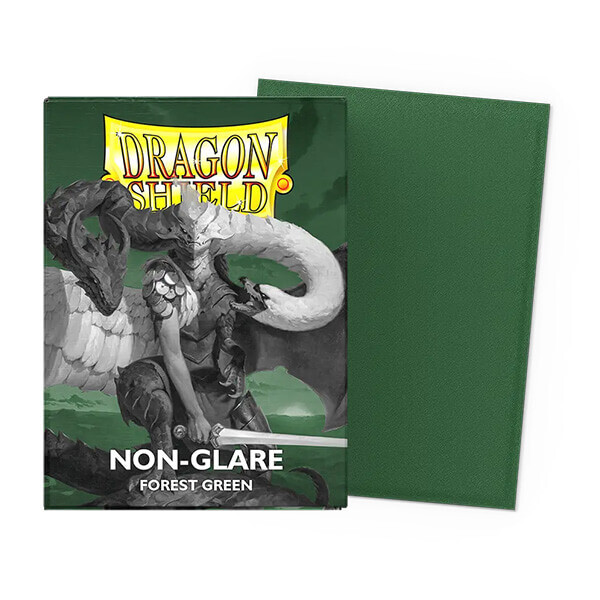 Dragon Shield Obaly na karty Dragon Shield Matte Sleeves - Forest Green Non-Glare - 100 ks