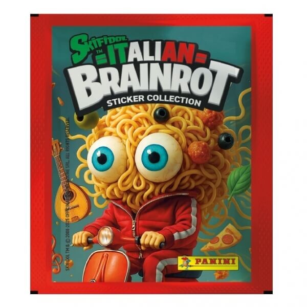 Panini Italian Brainrot - balenie nálepiek