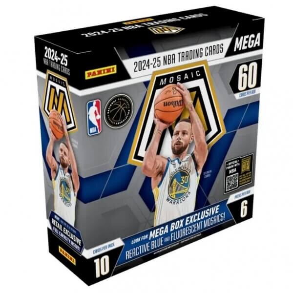 Panini 2024-2025 NBA karty Panini Mosaic Mega Box