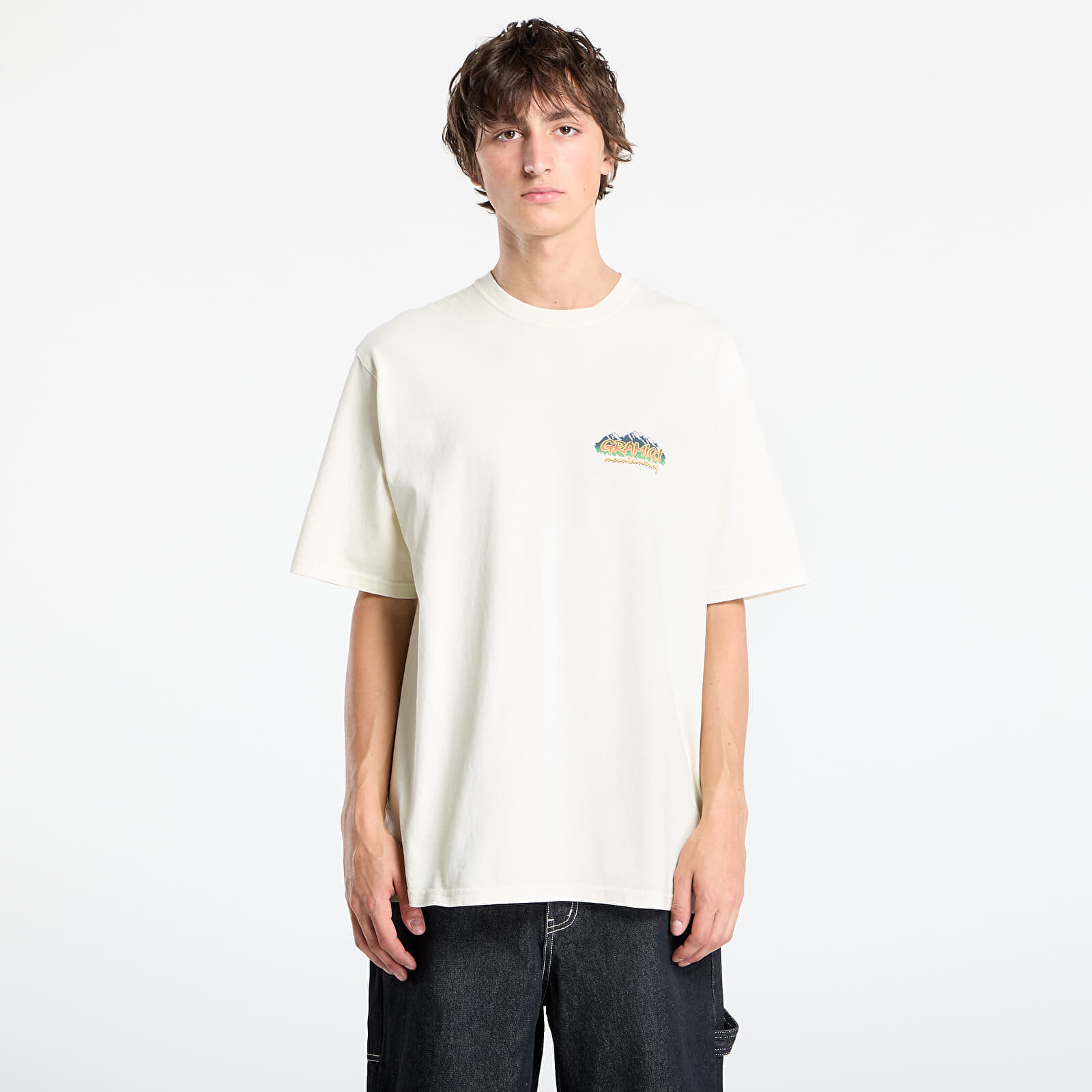 Tričko Gramicci Mountaineering Tee Natural Pigment XL