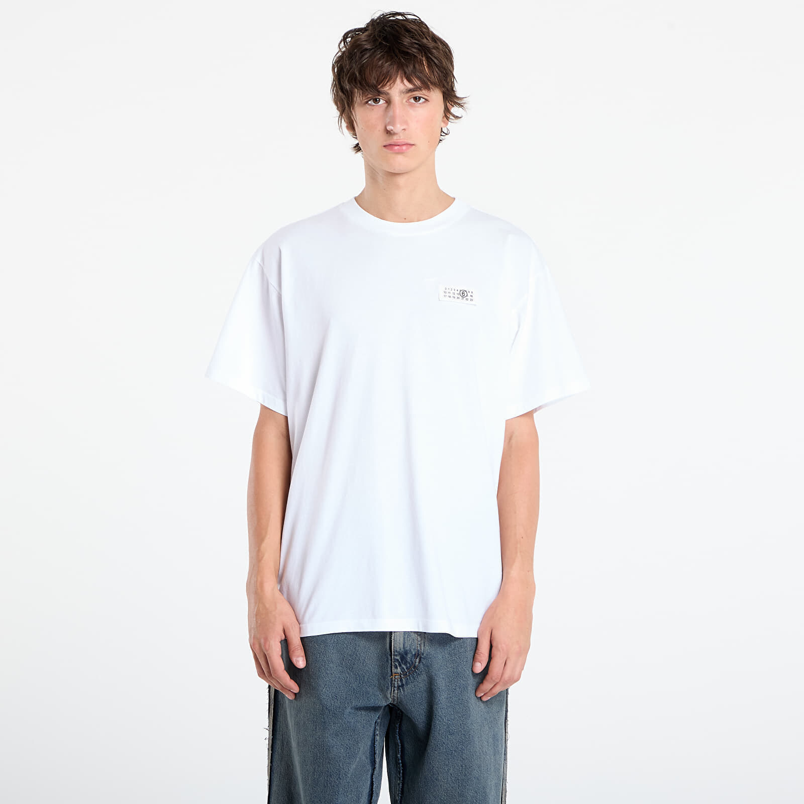 Tričko MM6 Maison Margiela T-Shirt White L