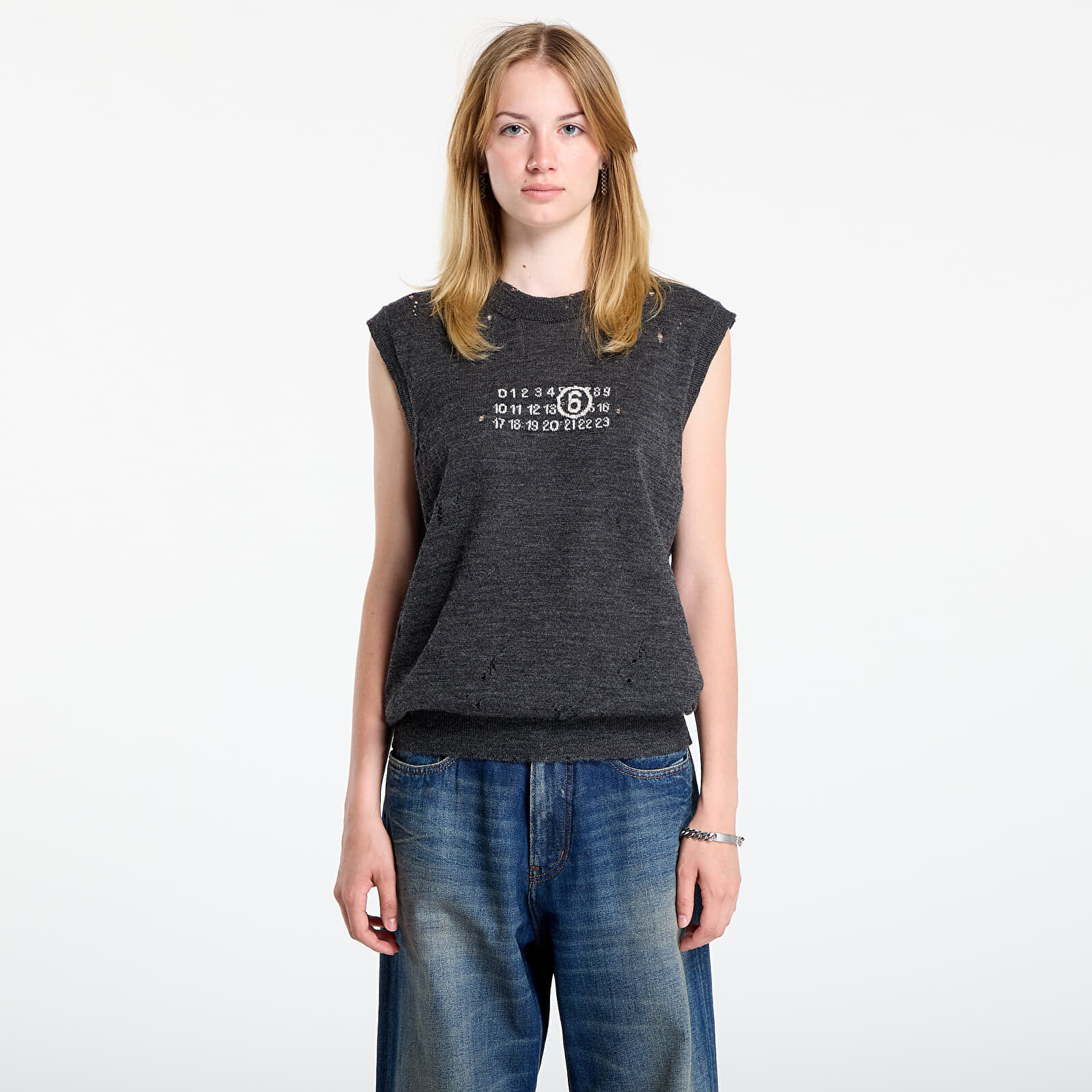 Vesta MM6 Gilet Dark Grey Melange L