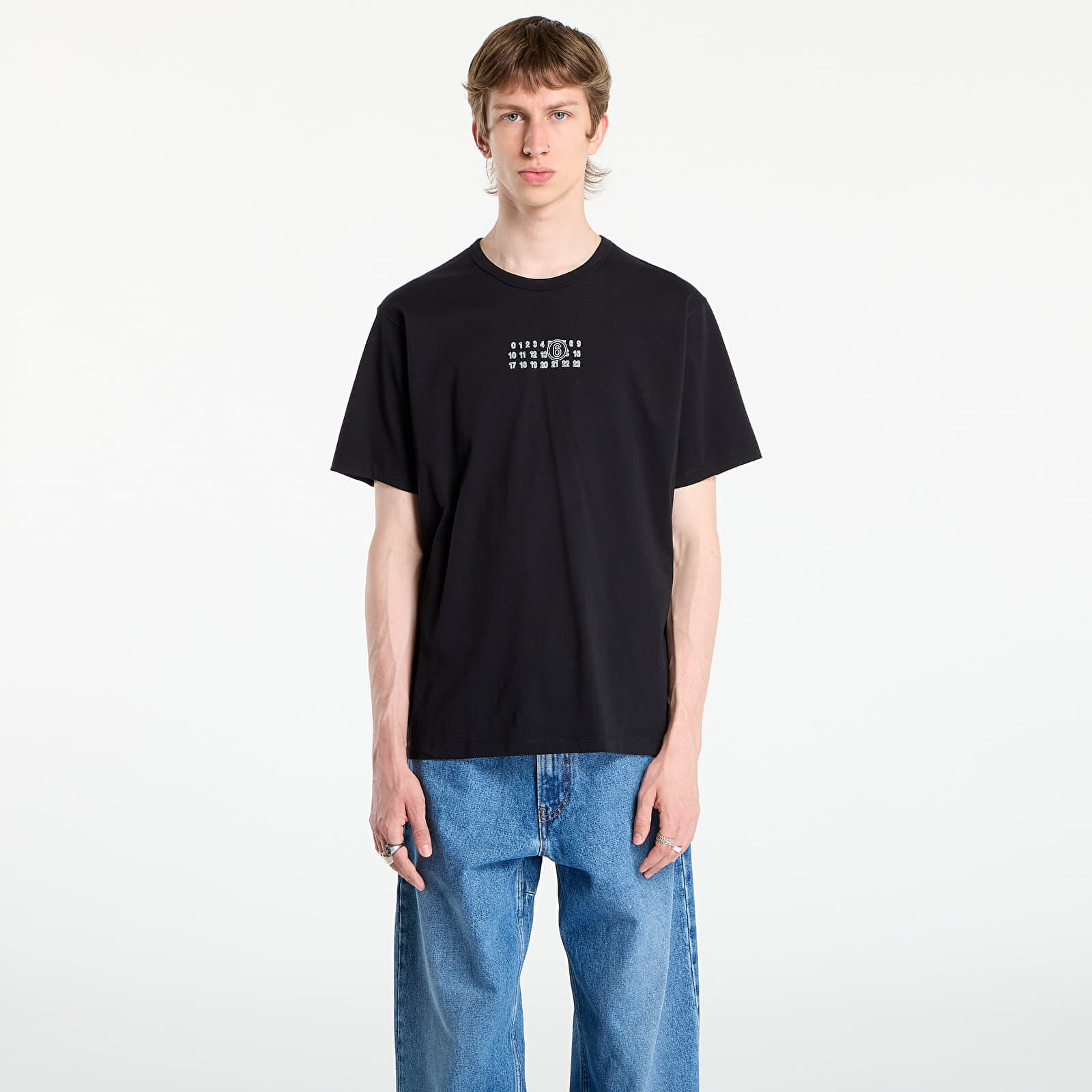 Tričko MM6 Numeric T-Shirt Black L