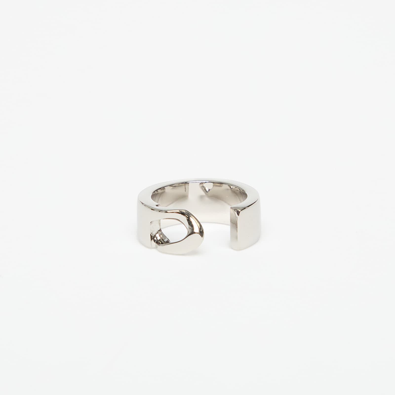 MM6 Minimal Numeric Cuff Ring Polished Palladio 05