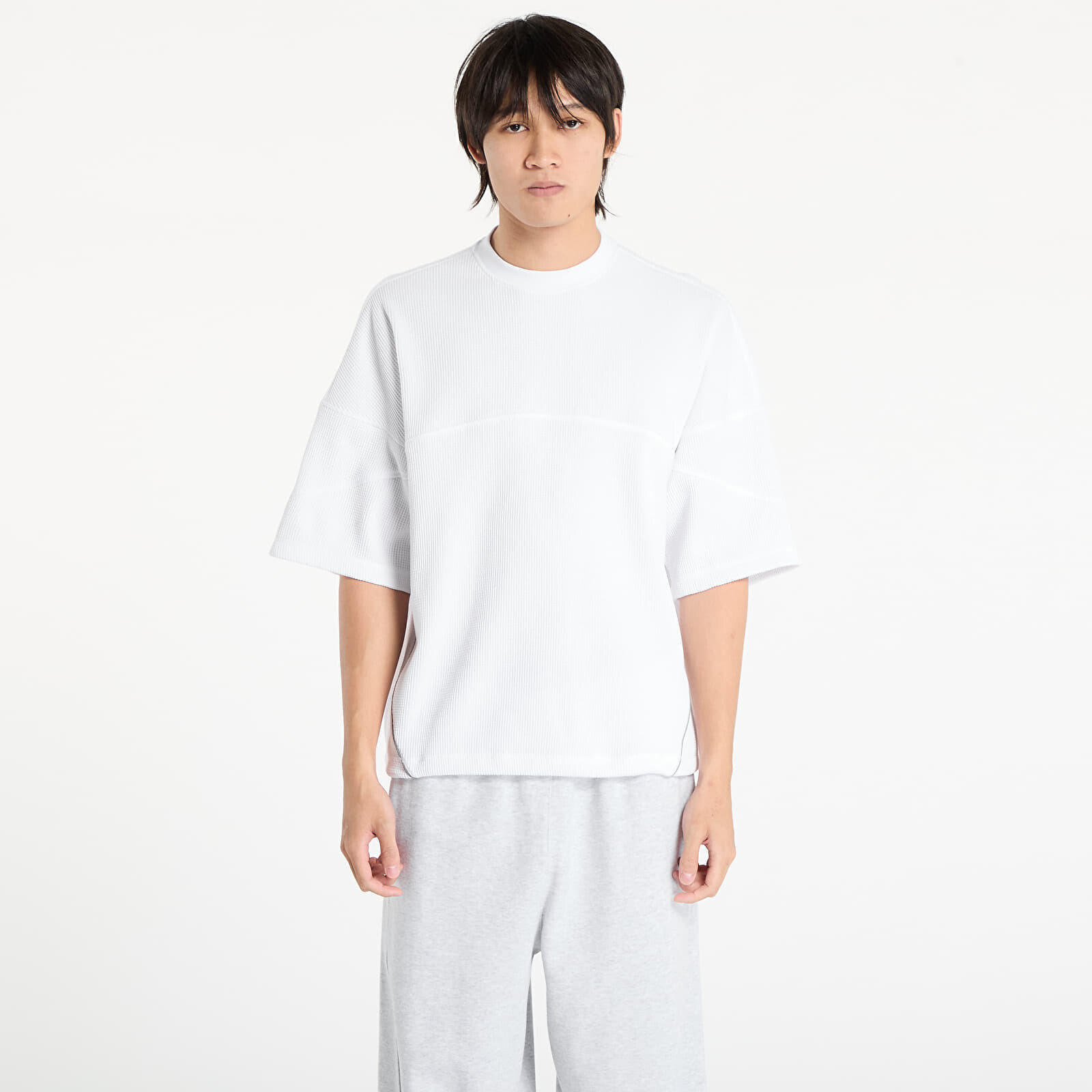 Tričko adidas La Cienega SS Sports T-Shirt UNISEX White L