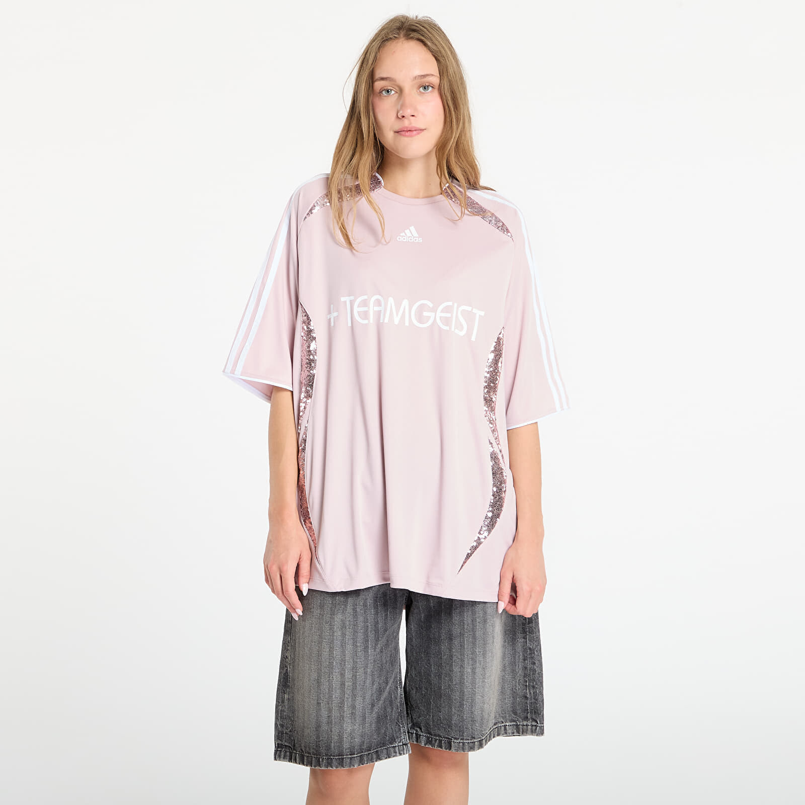 Dres adidas Adilenium Season 4 Teamgeist Oversized Jersey New Rose L