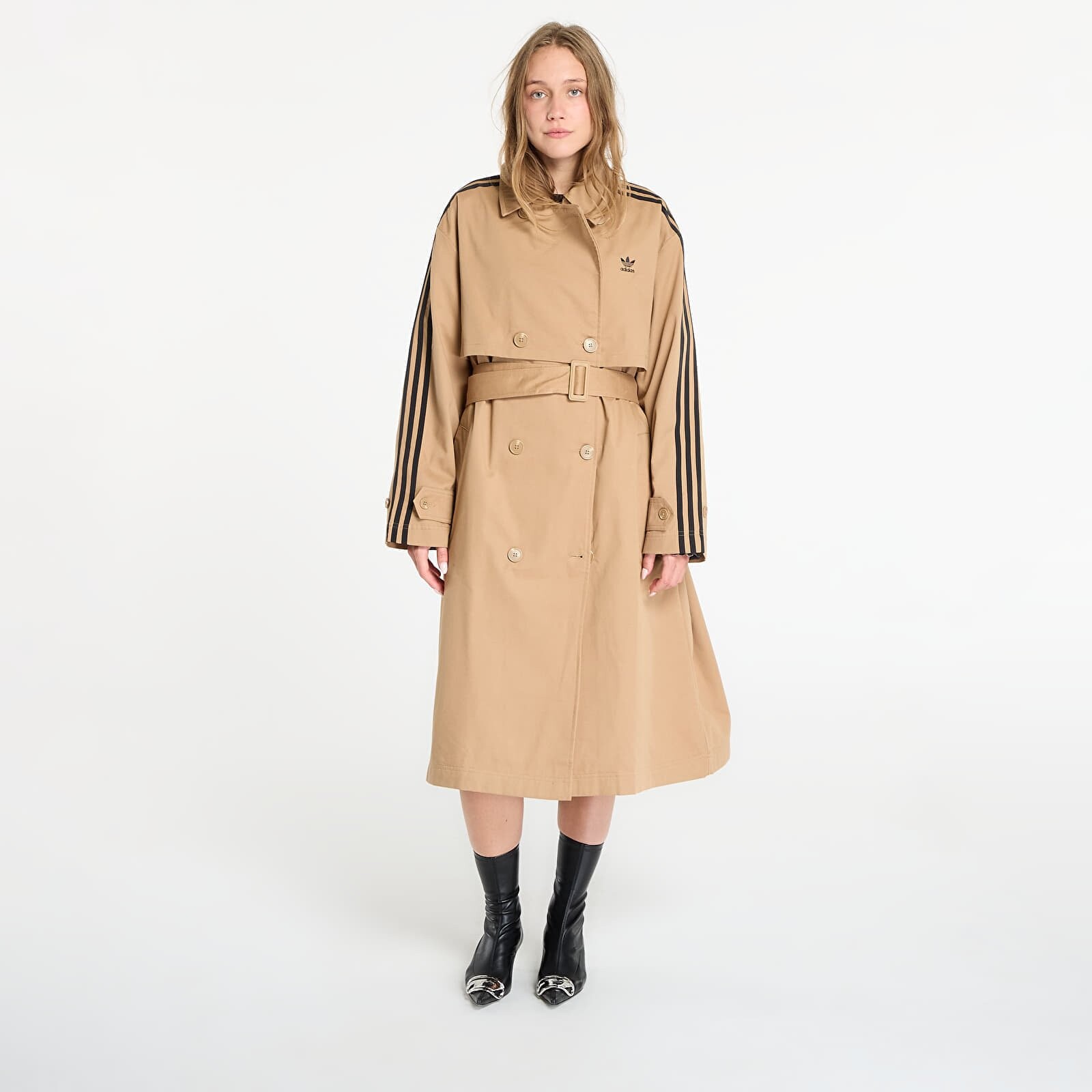 Bunda adidas Adicolor Trench Coat Twill Cardboard L