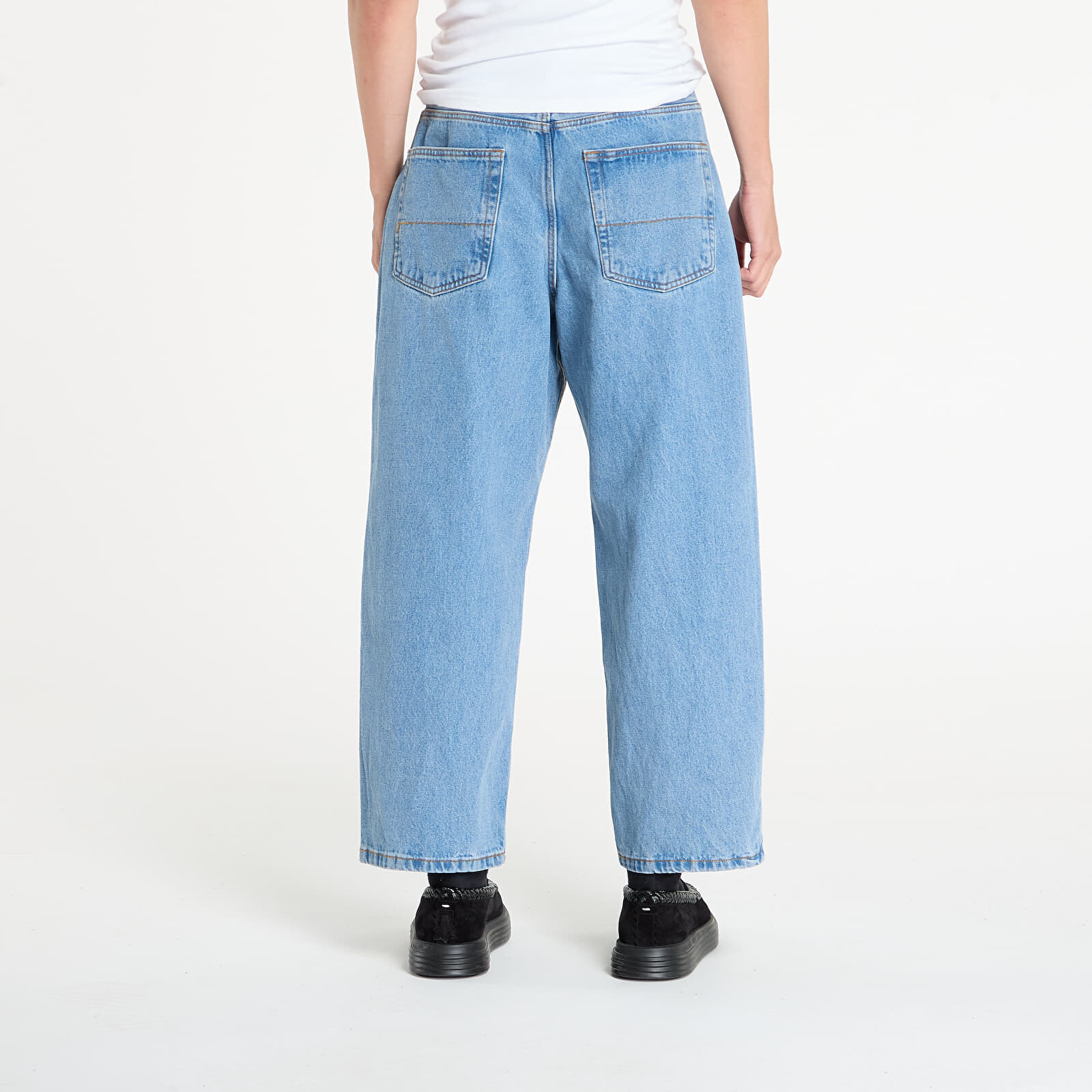 Kalhoty Vans Check-5 Baggy Denim Pant Stone Wash/ Blue 30