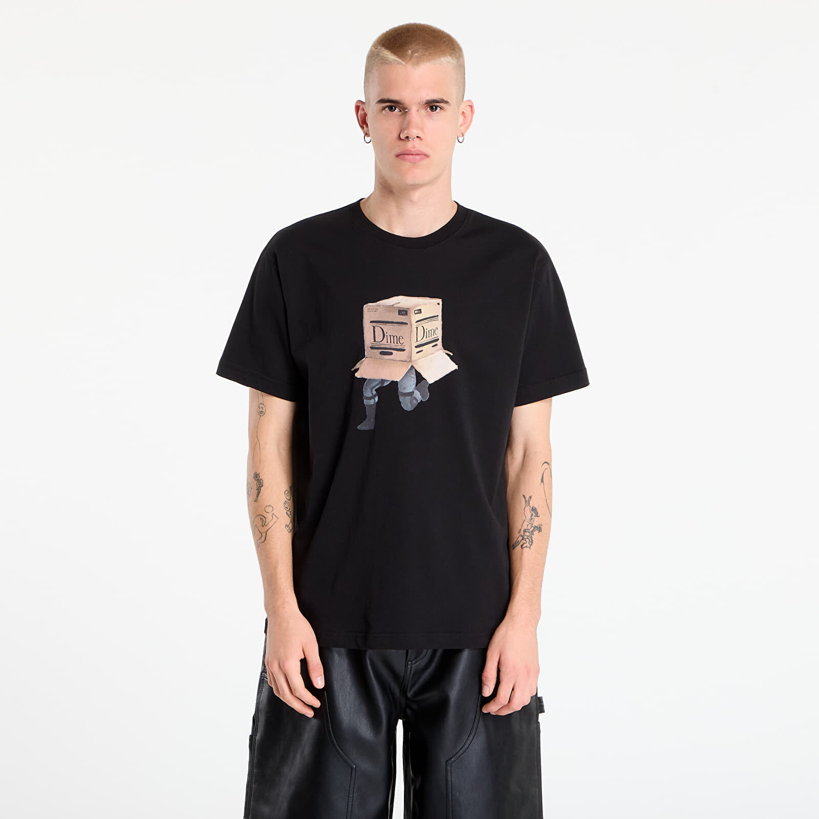 Tričko DIME Solid T-Shirt UNISEX Black L