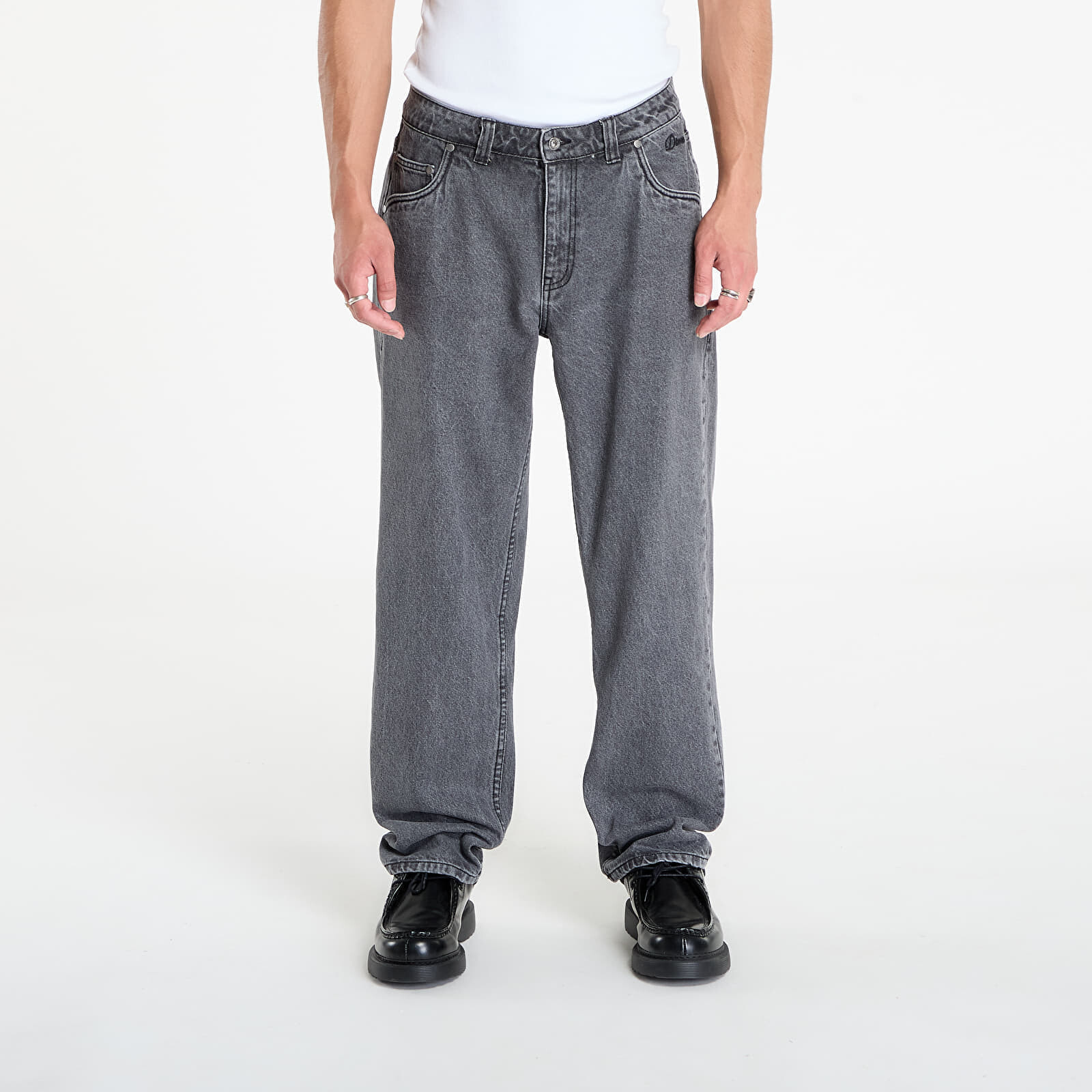 Kalhoty DIME Classic Relaxed Denim Pants Faded Black 30