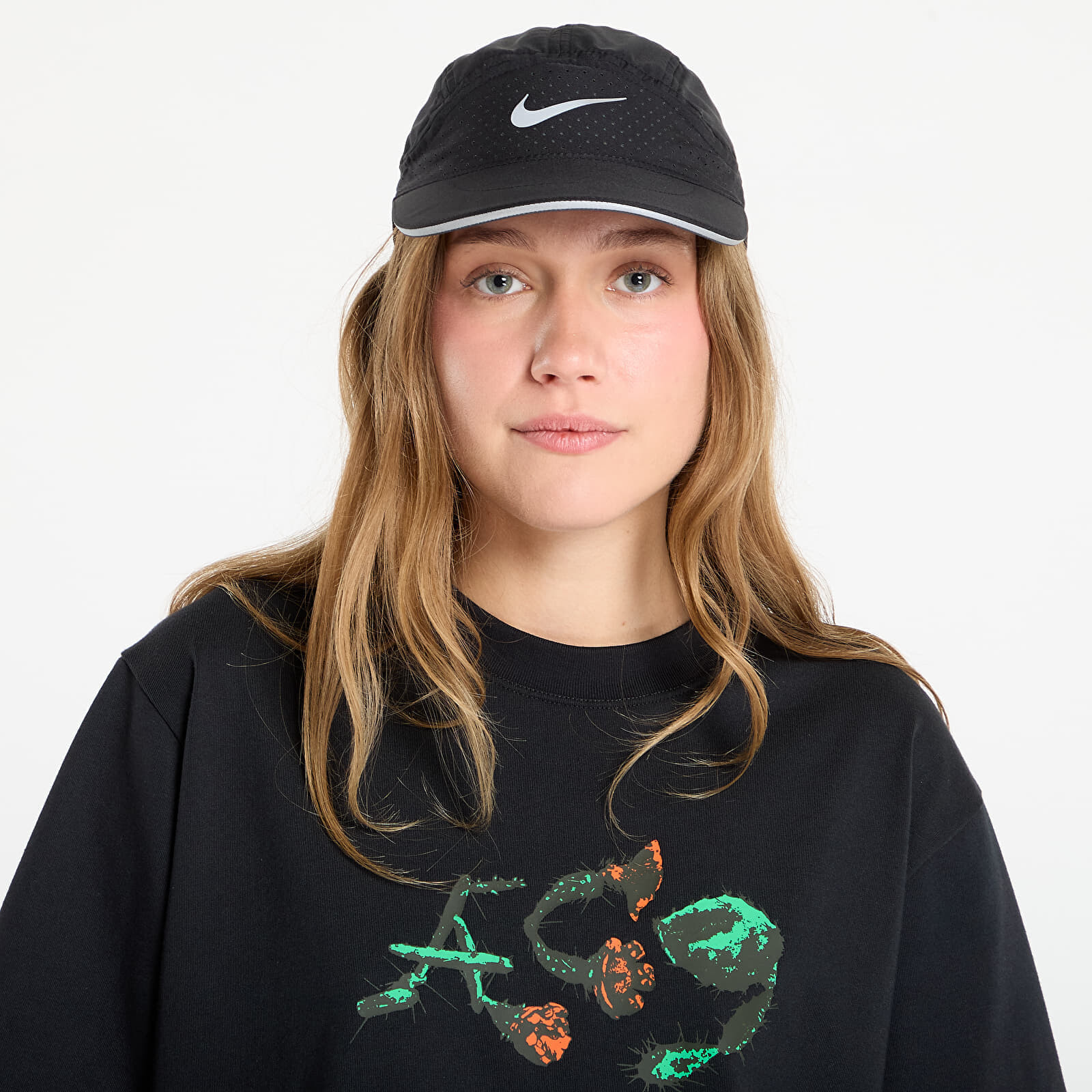 Šiltovka Nike Dri-FIT ADV Fly Unstructured Reflective Cap Black/ Anthracite/ Reflective Silv M/L