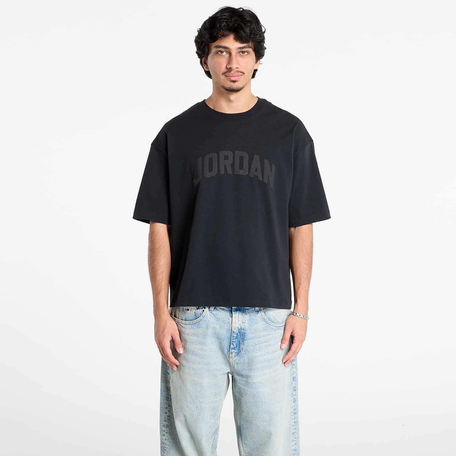 Tričko Jordan Flight Essentials Men's T-Shirt Black/ Black L