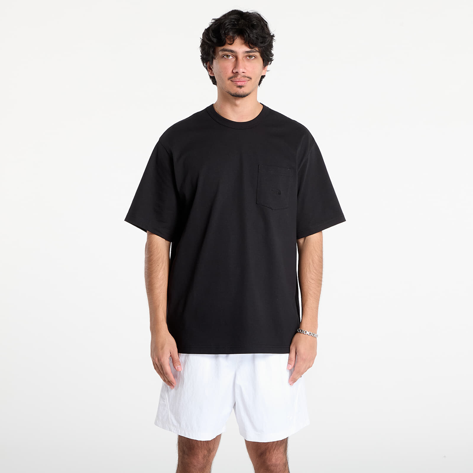 Tričko The North Face M Dome Relaxed Ss Pocket Tee TNF Black L