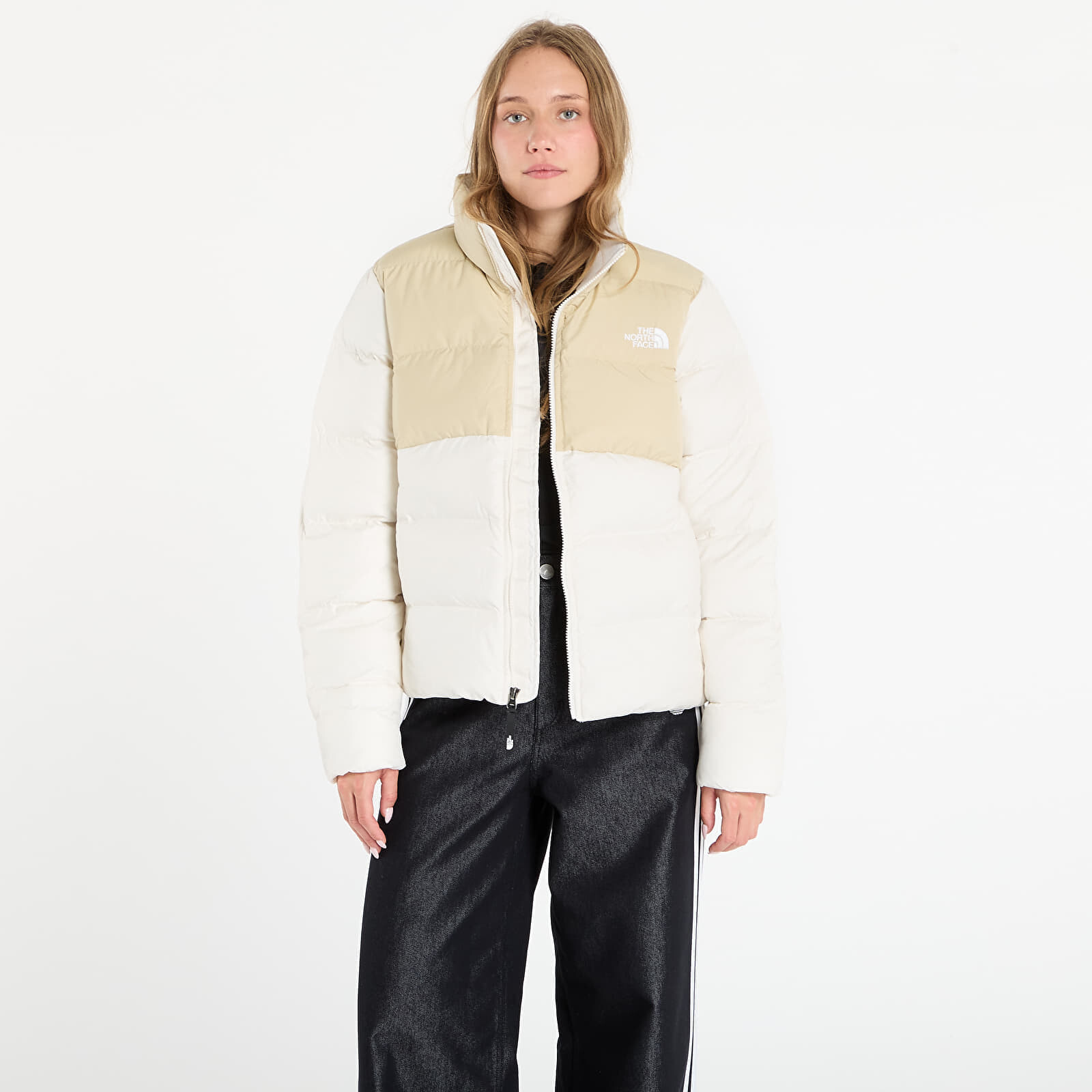 Bunda The North Face W Saikuru Jacket Gravel/ White Dune M