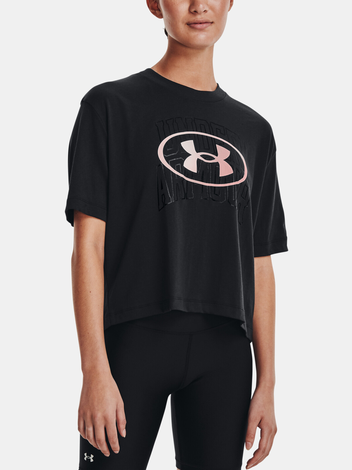 Under Armour T-Shirt Live Novelty SS-BLK - Women