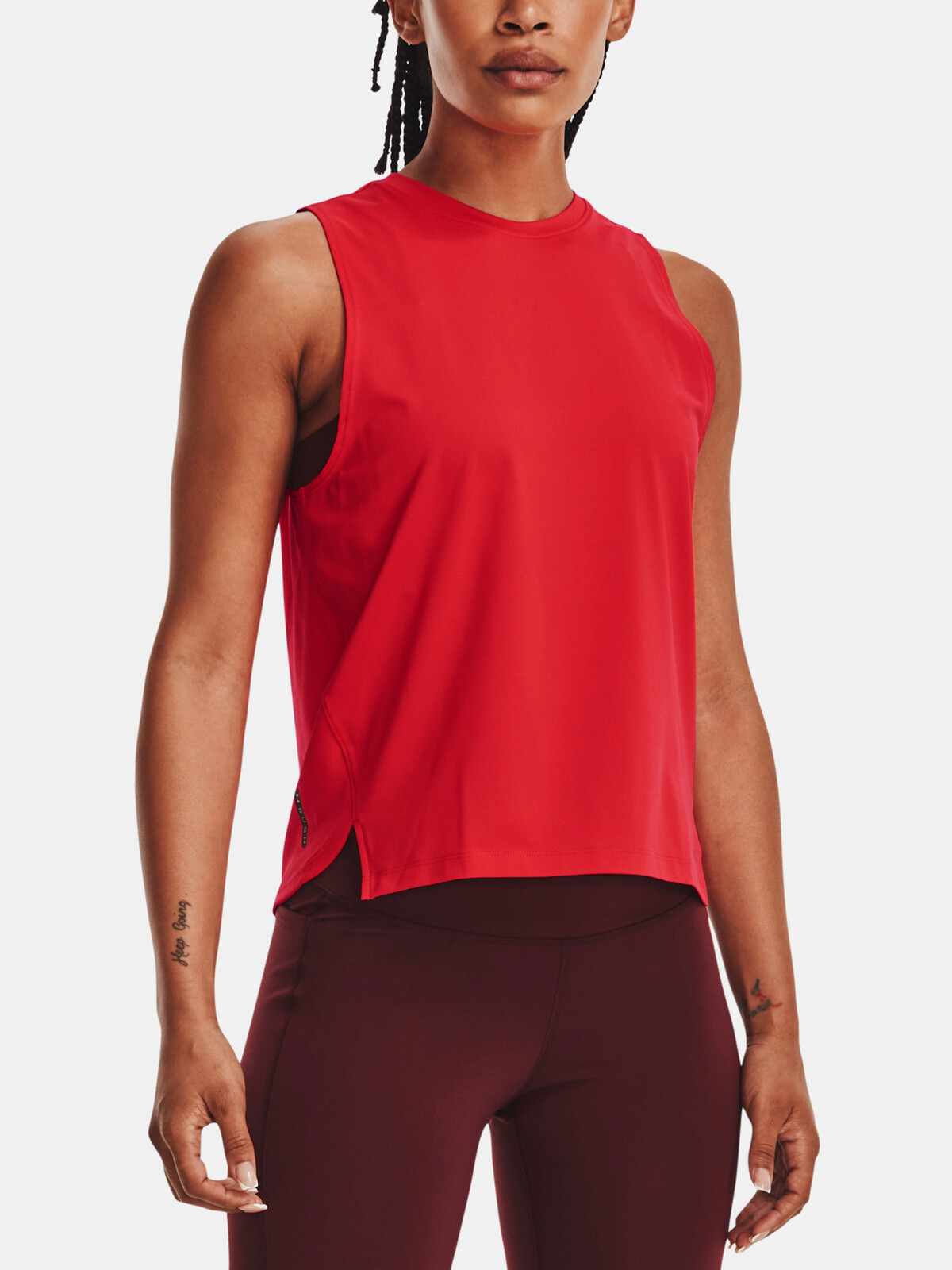 Under Armour Tank Top UA Rush Tank-RED - Women's