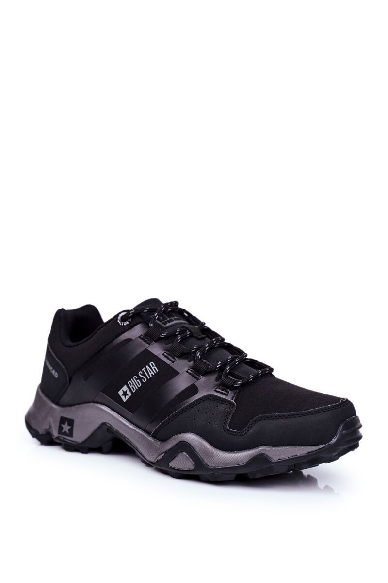 BIG STAR SHOES Pánske trekkingové topánky Big Star Outdoor Black