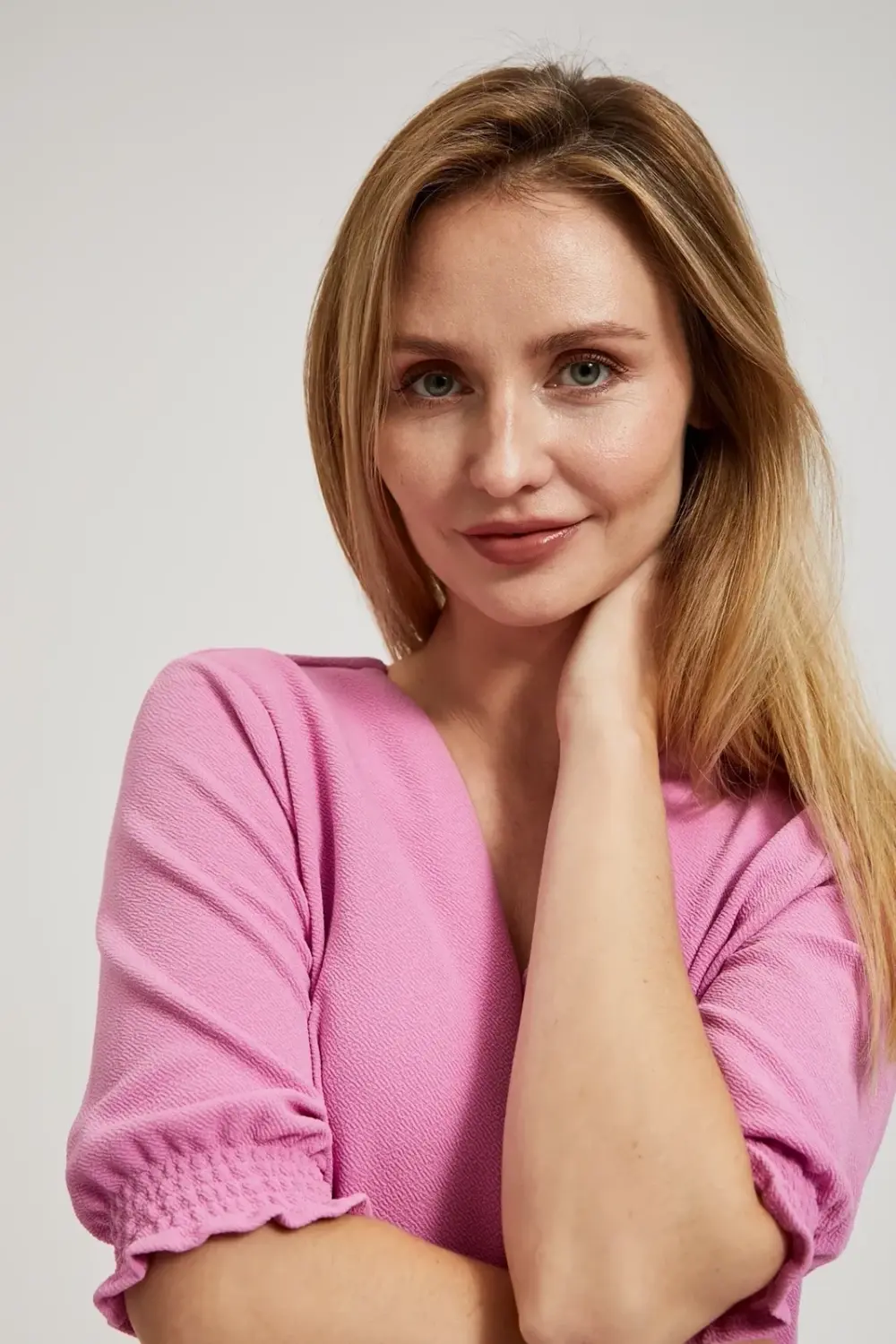 Marisse Women's Dress L-Su-4314 D.Pink