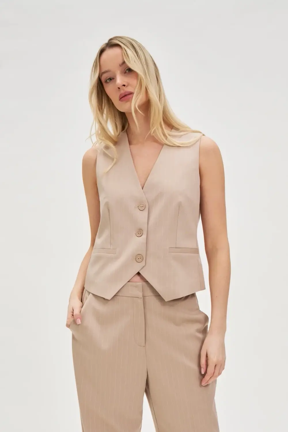 Marisse Women's Jacket L-Ka-4614 L.Beige