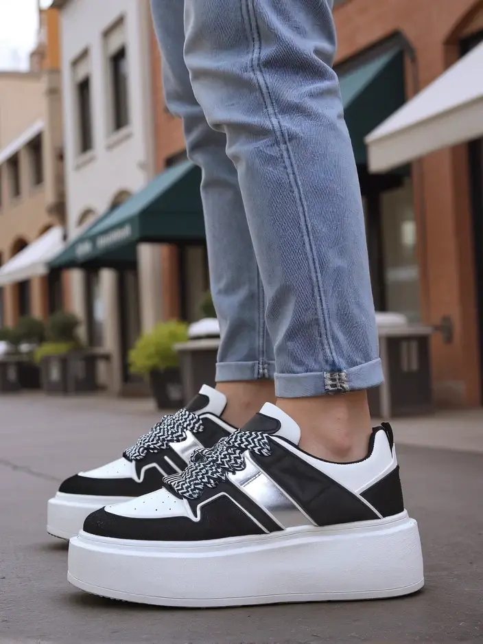 Resti Women's platform sports sneakers Gevigos