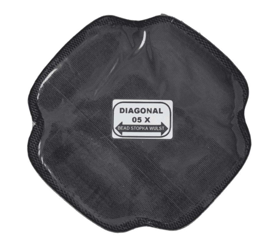 04X - Diagonal repair patch, 134x134 mm