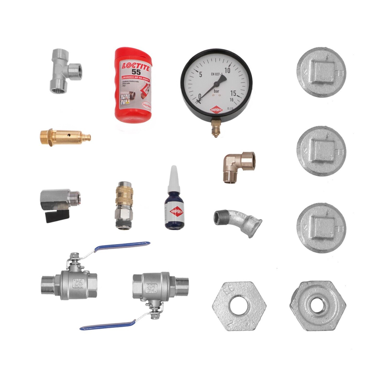 Príslušenstvo pre nádrže 500 l 11 bar