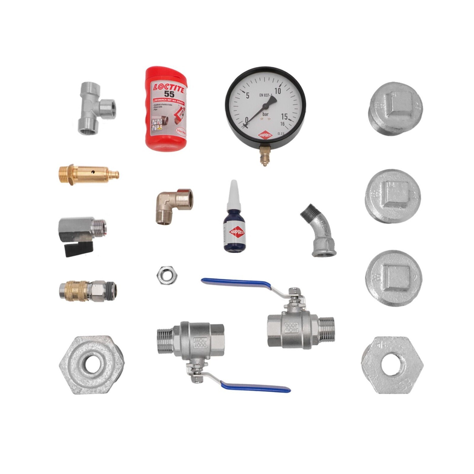 Príslušenstvo pre nádrže 500 l 16 bar