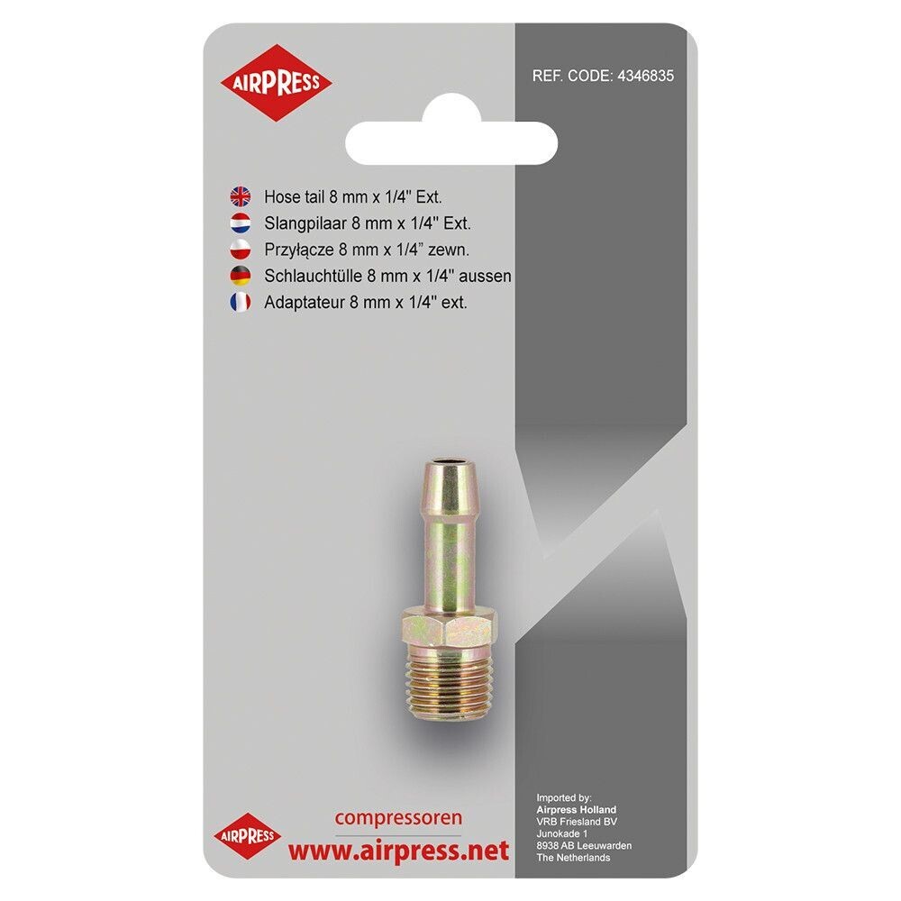 Pripojenie na hadicu 8 mm x 1/4