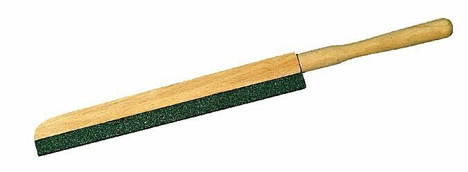 Wetstone, with wooden handle