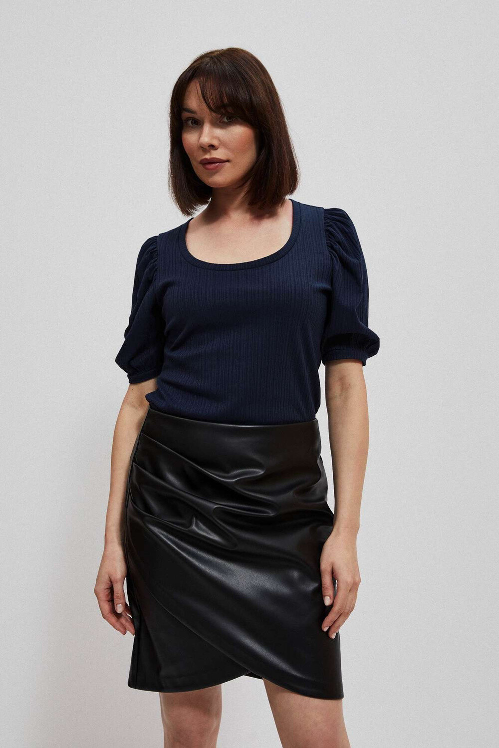 Marisse Blouse Z-Ts-3900 Navy